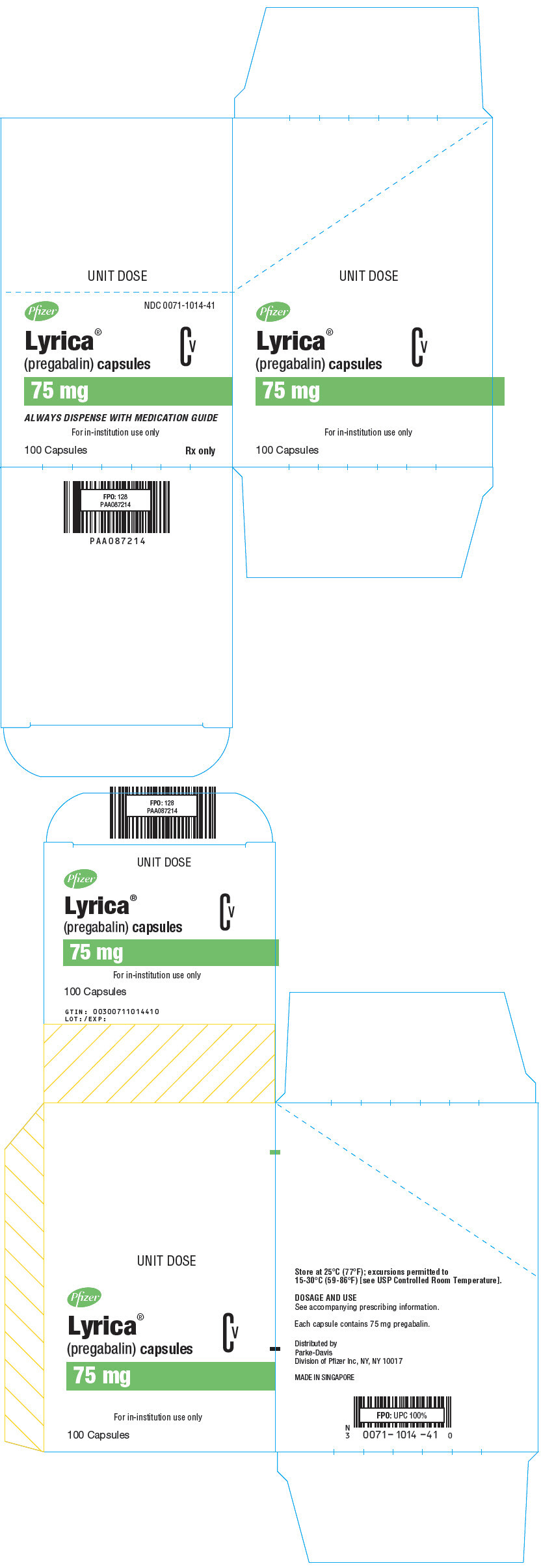 NDC 00071-1020-01 Lyrica 20 mg/mL Details | HelloPharmacist