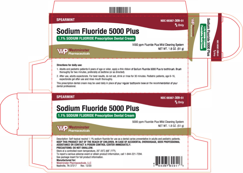 NDC 69367030951 Sodium Fluoride 5000 Plus 5 mg/g Details HelloPharmacist