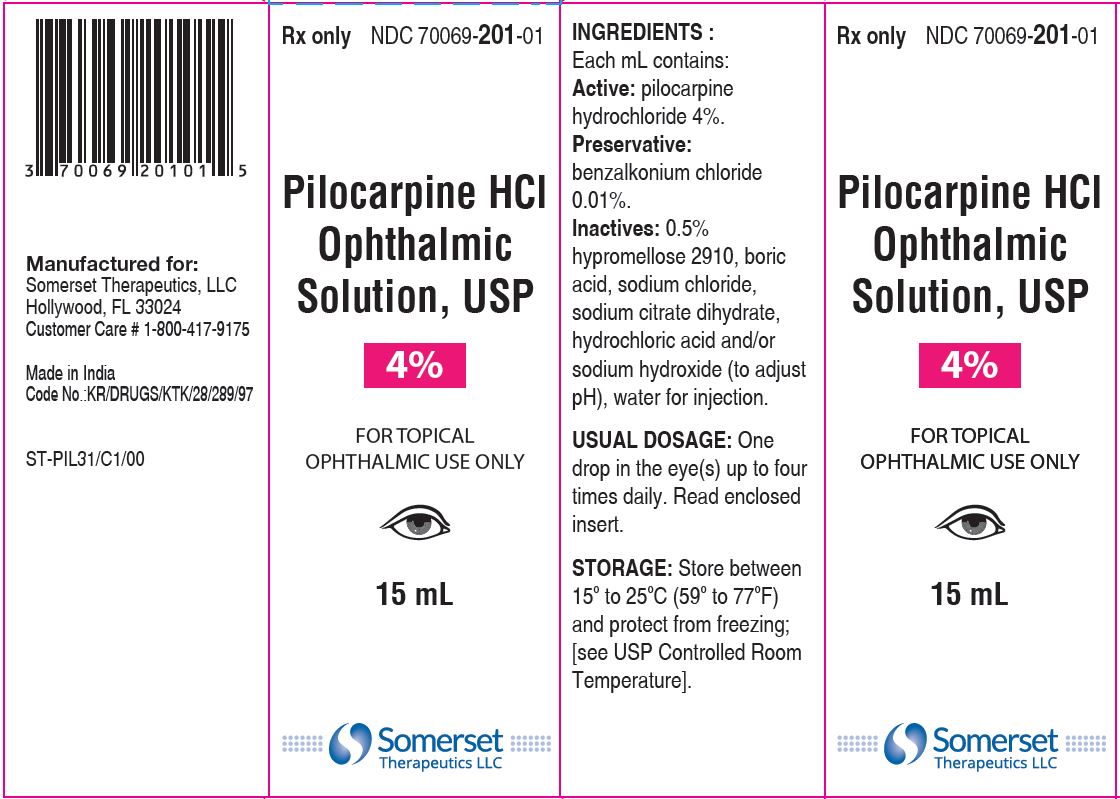 NDC 70069019101 Pilocarpine Hydrochloride 20 mg/mL Details