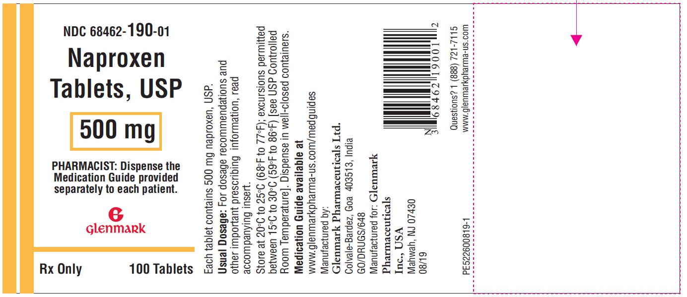 NDC 68462018901 Naproxen 375 mg/1 Details HelloPharmacist